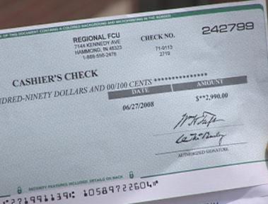 One Of 6 Residual Checks We Receive Each Month!